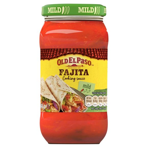 Fajita Cooking Sauce 340g Old El Paso